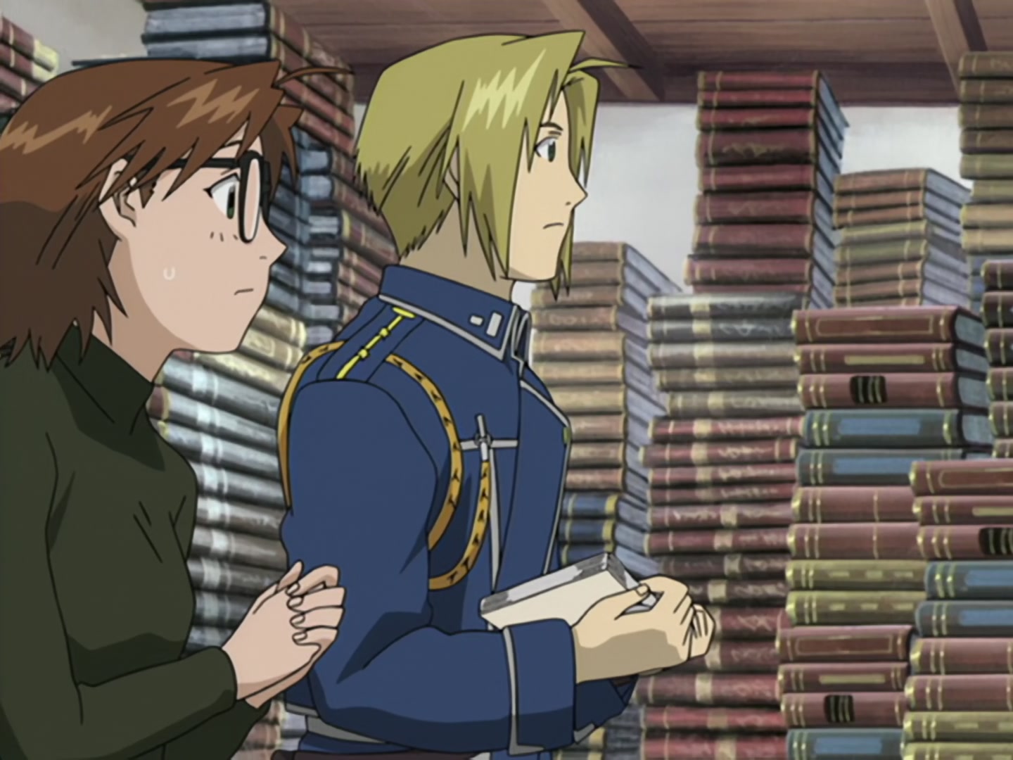 Fullmetal Alchemist Ep 18: Marcoh's Notes @ 12:44