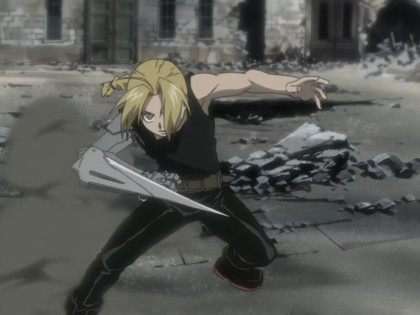 Fullmetal Alchemist Ep 33: Al, Captured @ 03:15