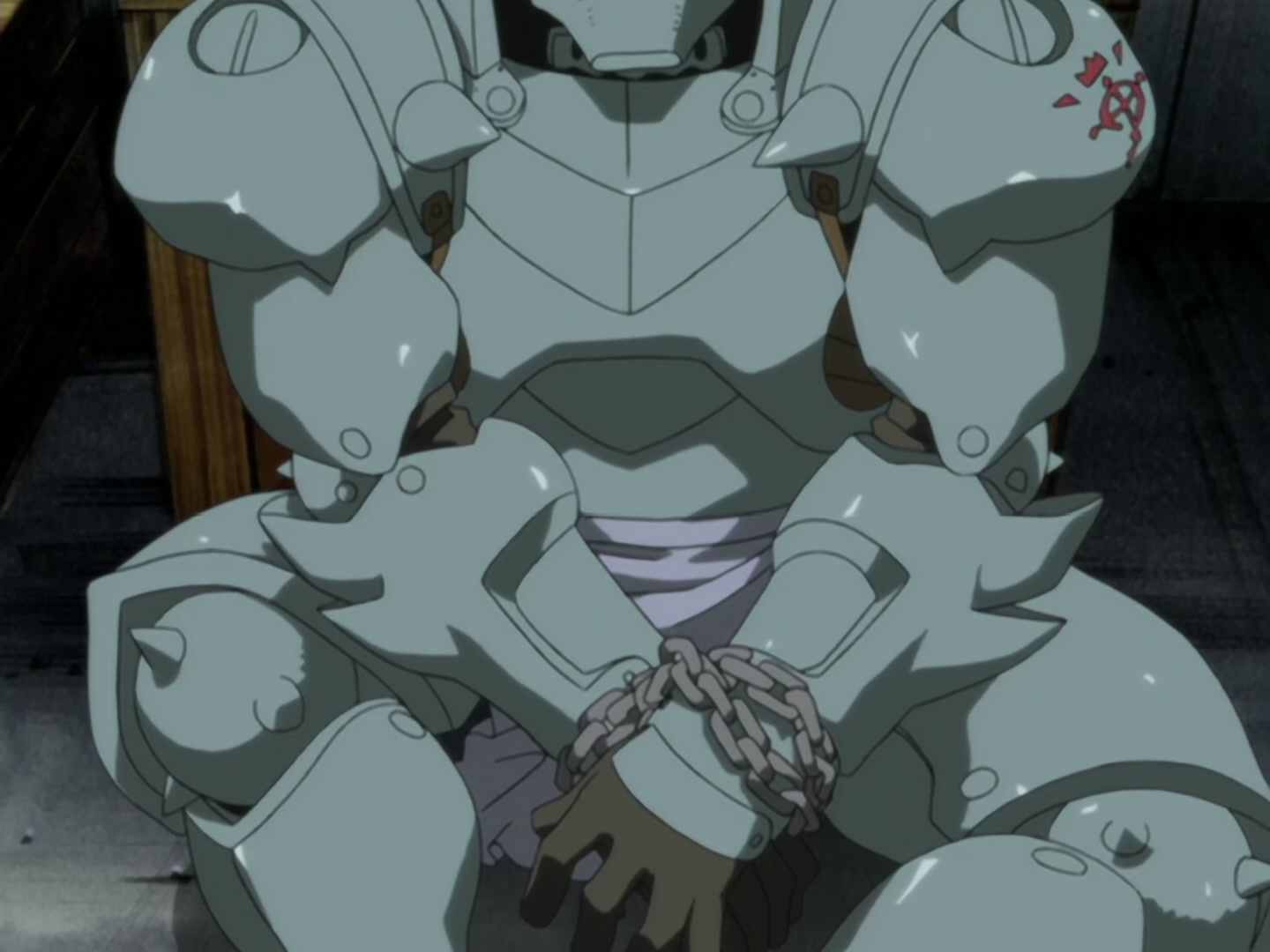 Fullmetal Alchemist Ep 33: Al, Captured @ 09:14