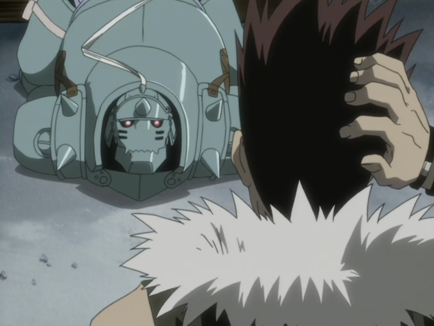 Fullmetal Alchemist Ep 33: Al, Captured @ 11:24