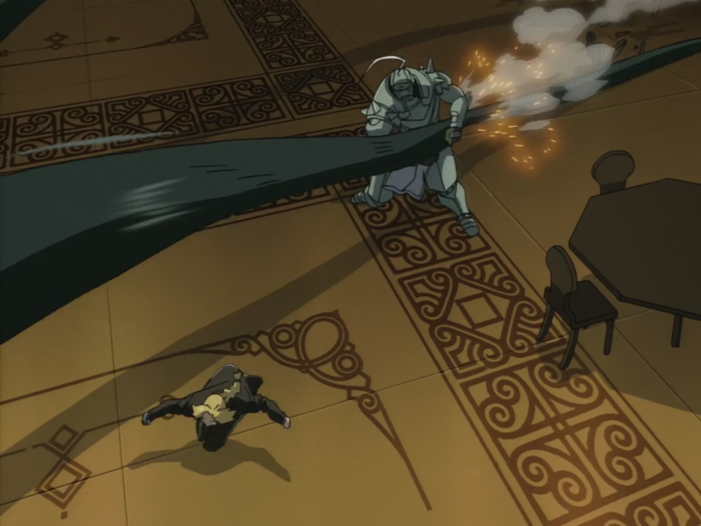 Fullmetal Alchemist Ep 47: Sealing the Homunculus @ 03:17