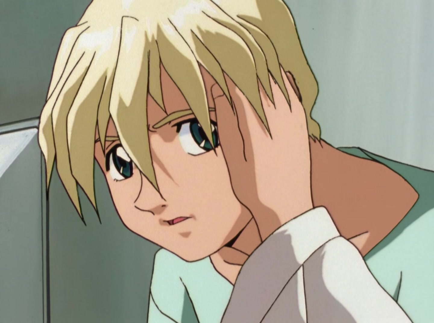 Mobile Suit Gundam Wing Ep 21: Grief Stricken Quatre @ 03:23