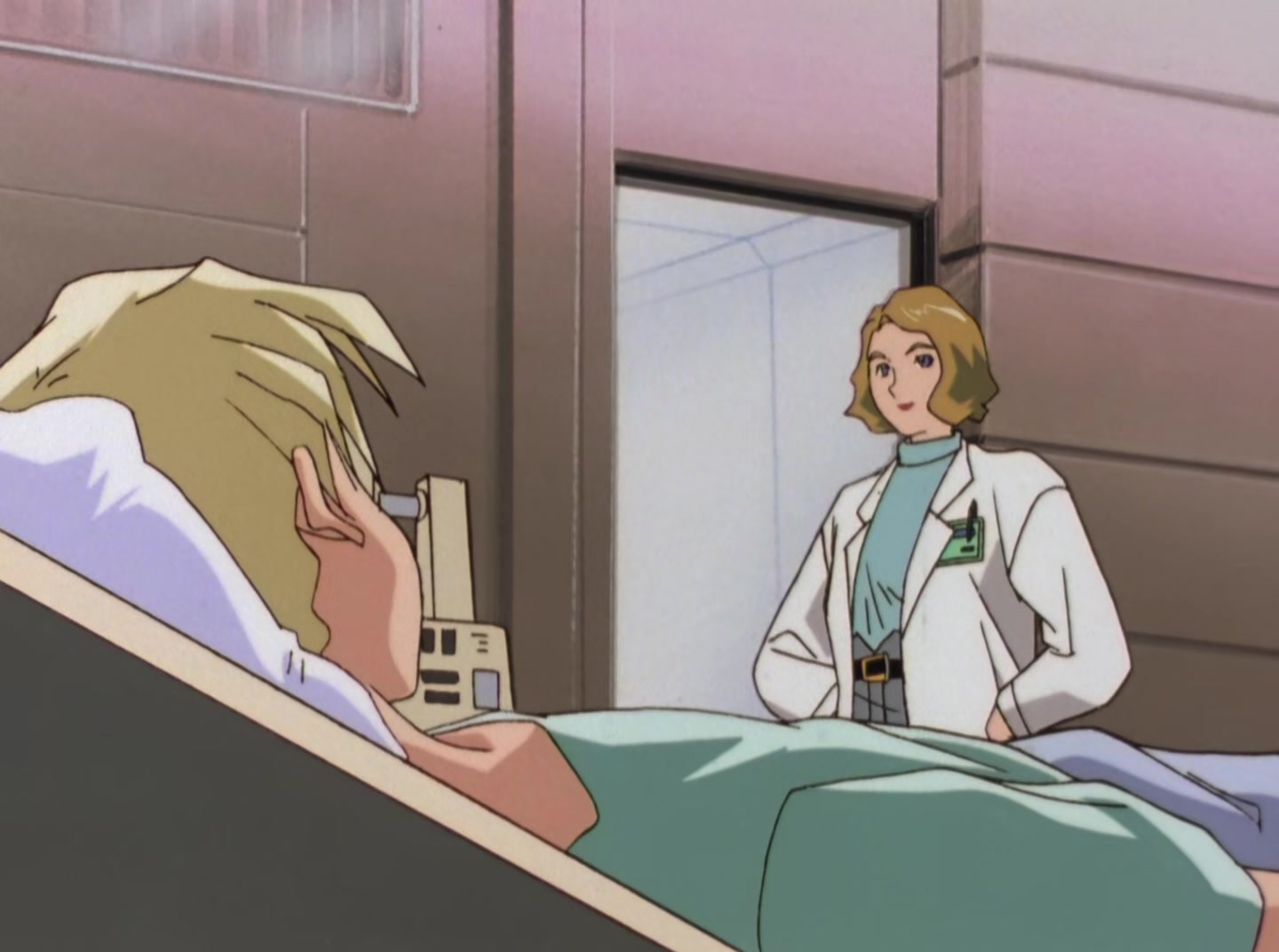 Mobile Suit Gundam Wing Ep 21: Grief Stricken Quatre @ 03:36