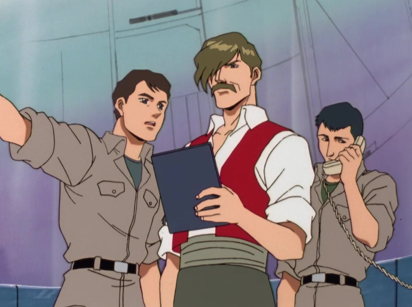 Mobile Suit Gundam Wing Ep 21: Grief Stricken Quatre @ 11:34