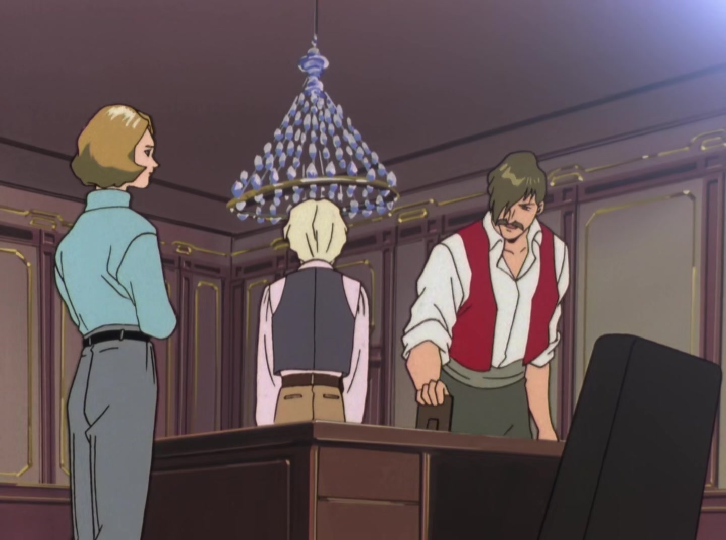 Mobile Suit Gundam Wing Ep 21: Grief Stricken Quatre @ 12:13