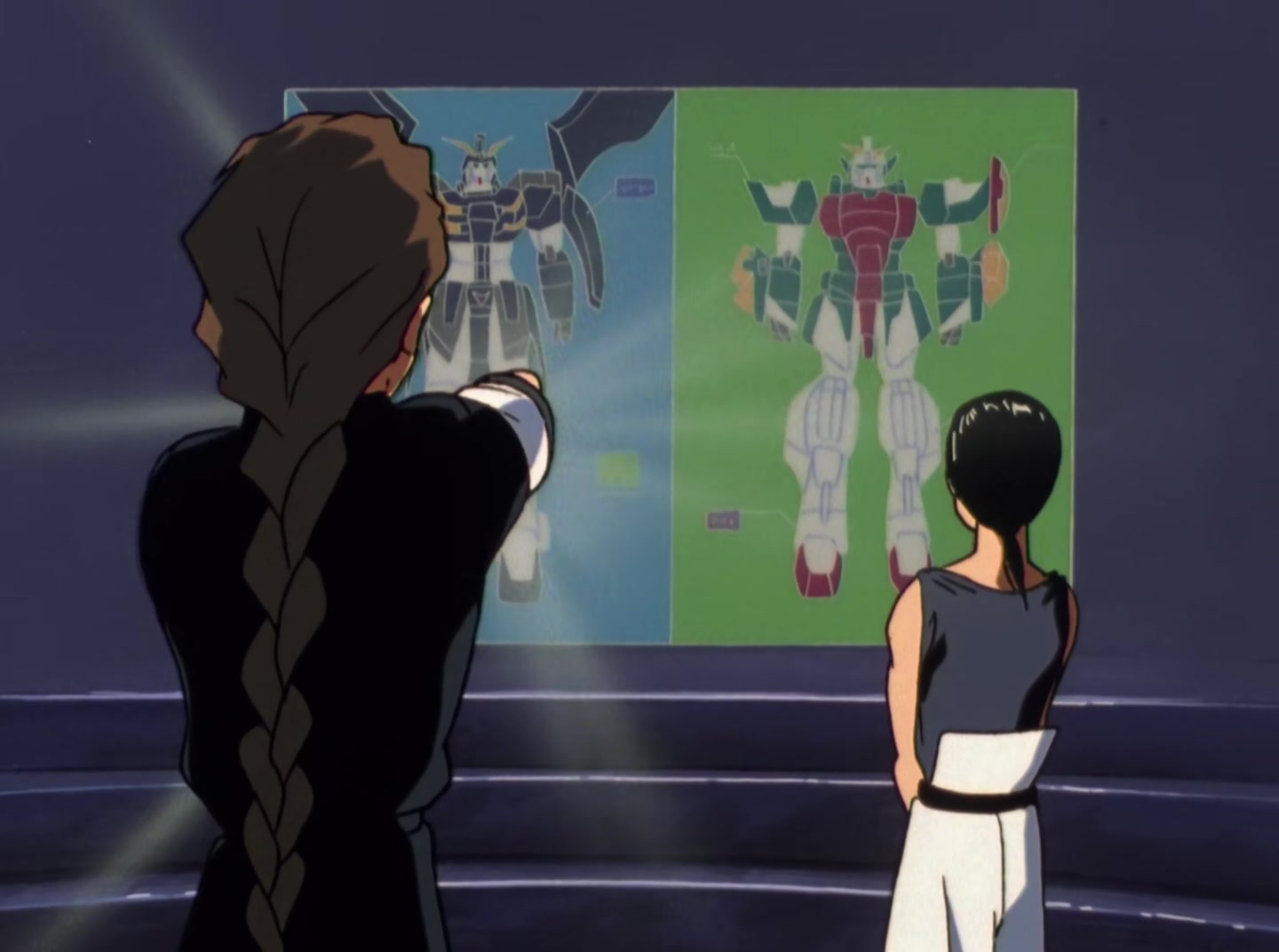 Mobile Suit Gundam Wing Ep 24: The Gundam They Called Zero @ 10:11