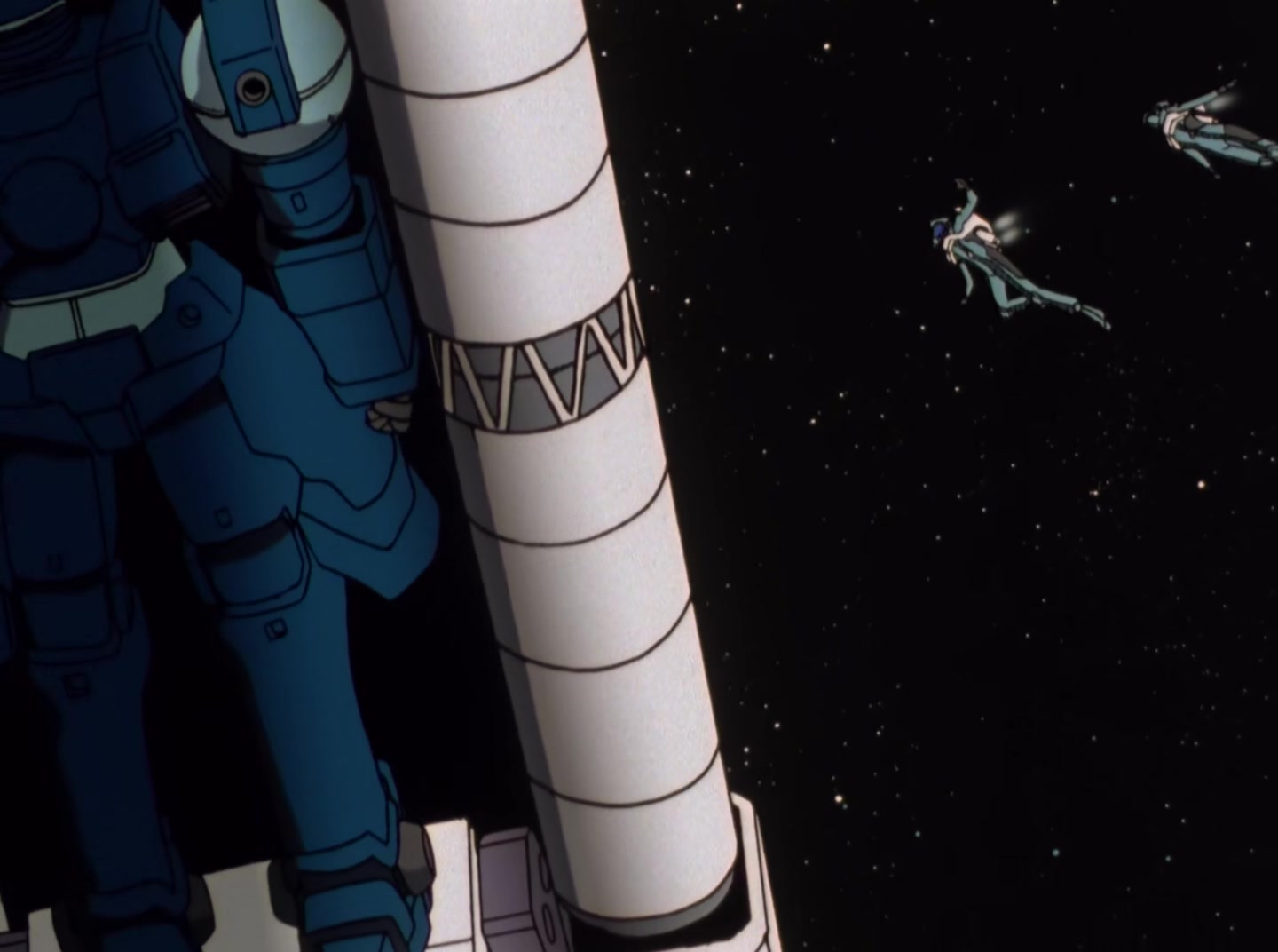 Mobile Suit Gundam Wing Ep 24: The Gundam They Called Zero @ 10:50
