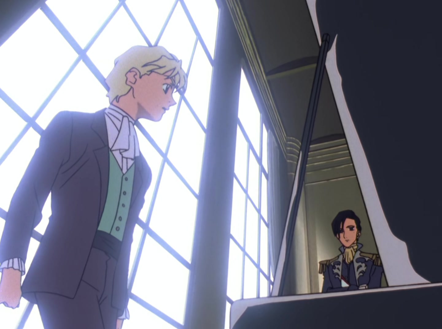 Mobile Suit Gundam Wing Ep 33: The Lonely Battlefield @ 03:26