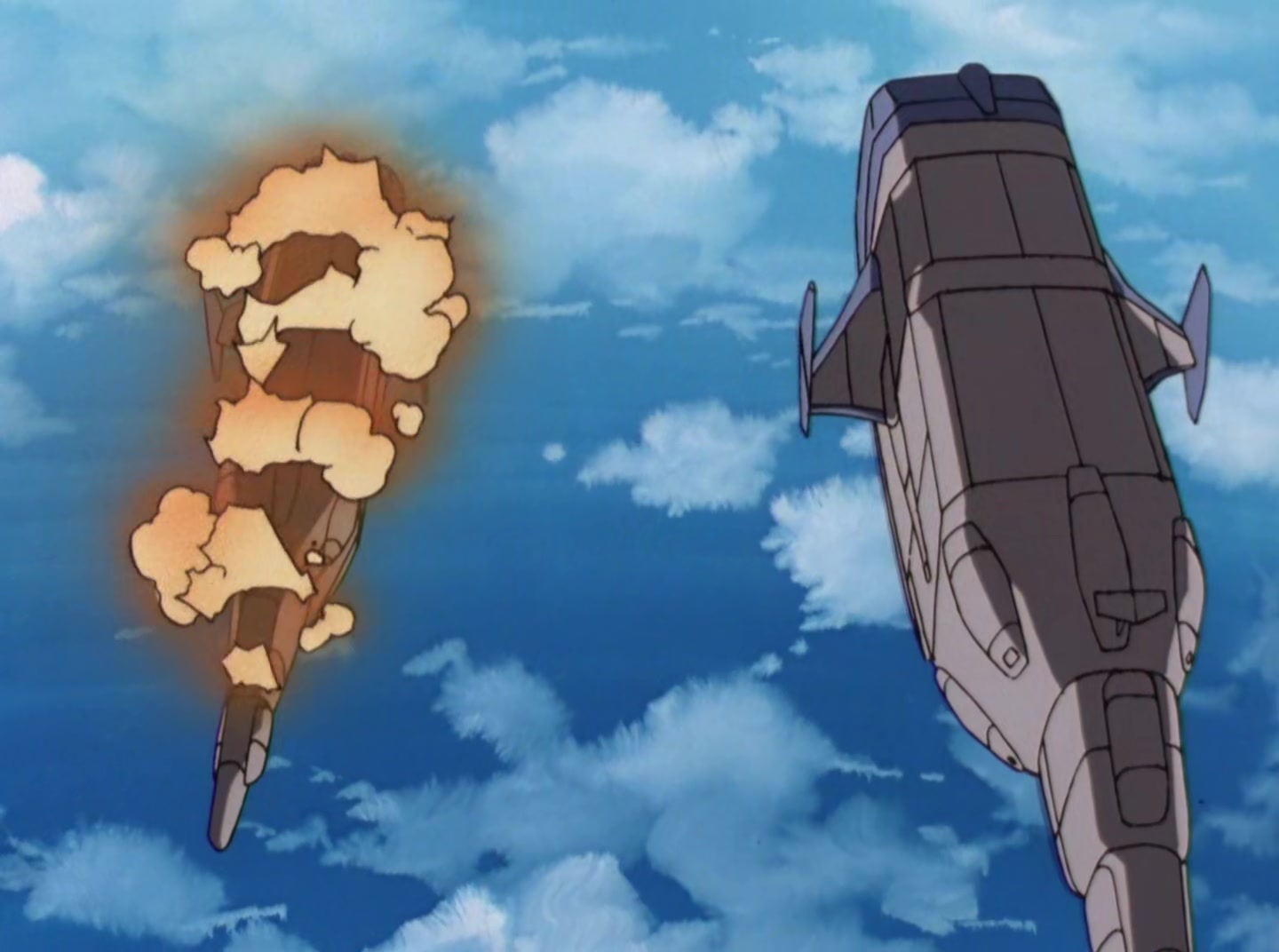 Mobile Suit Gundam Wing Ep 33: The Lonely Battlefield @ 04:52