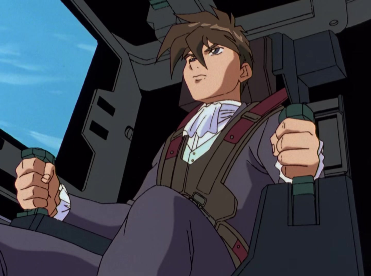 Mobile Suit Gundam Wing Ep 33: The Lonely Battlefield @ 12:16