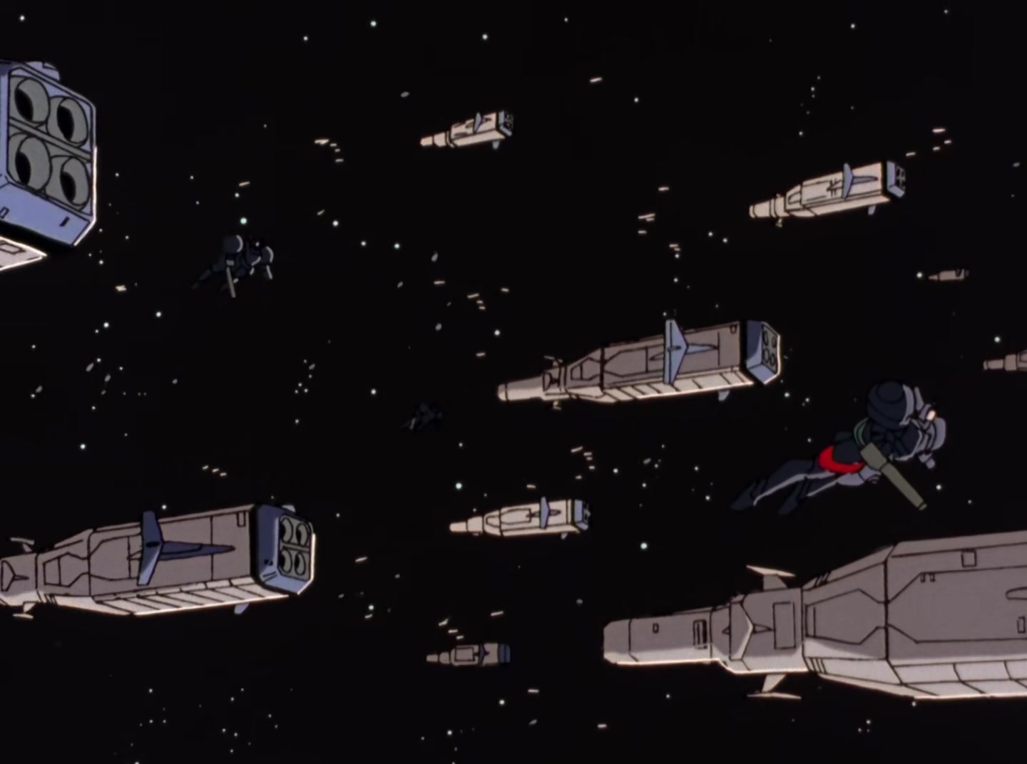 Mobile Suit Gundam Wing Ep 33: The Lonely Battlefield @ 12:30