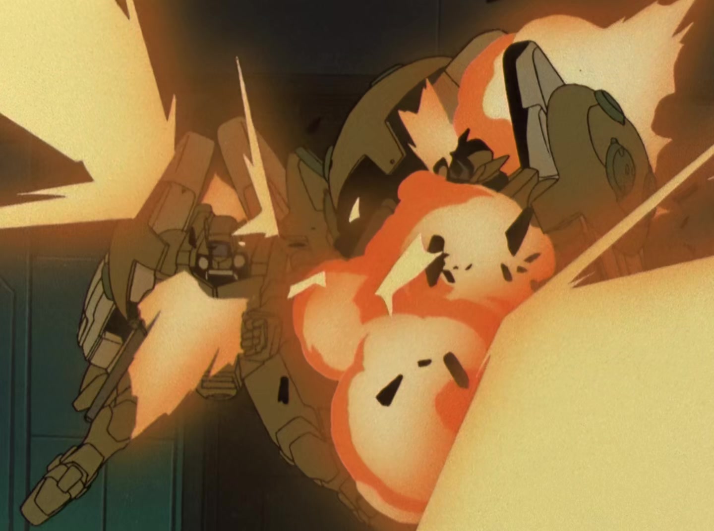 Mobile Suit Gundam Wing Ep 48: Takeoff into Confusion @ 04:00