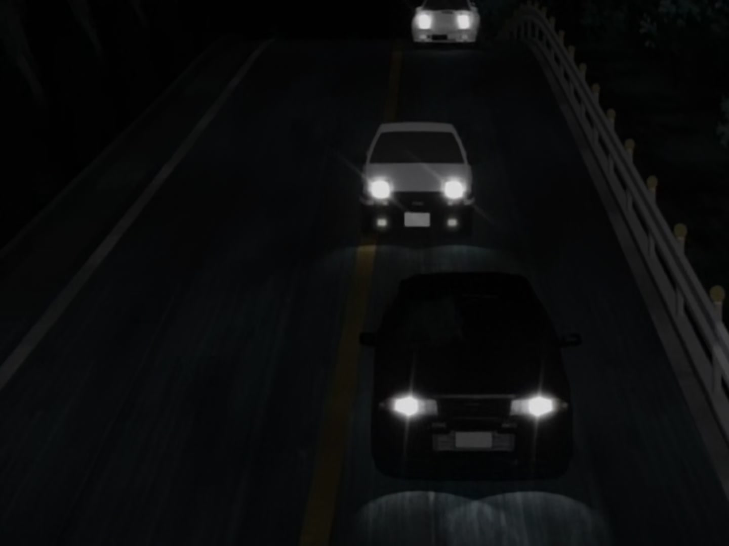Initial D Ep 10: The 5 Consecutive Hairpins @ 03:52