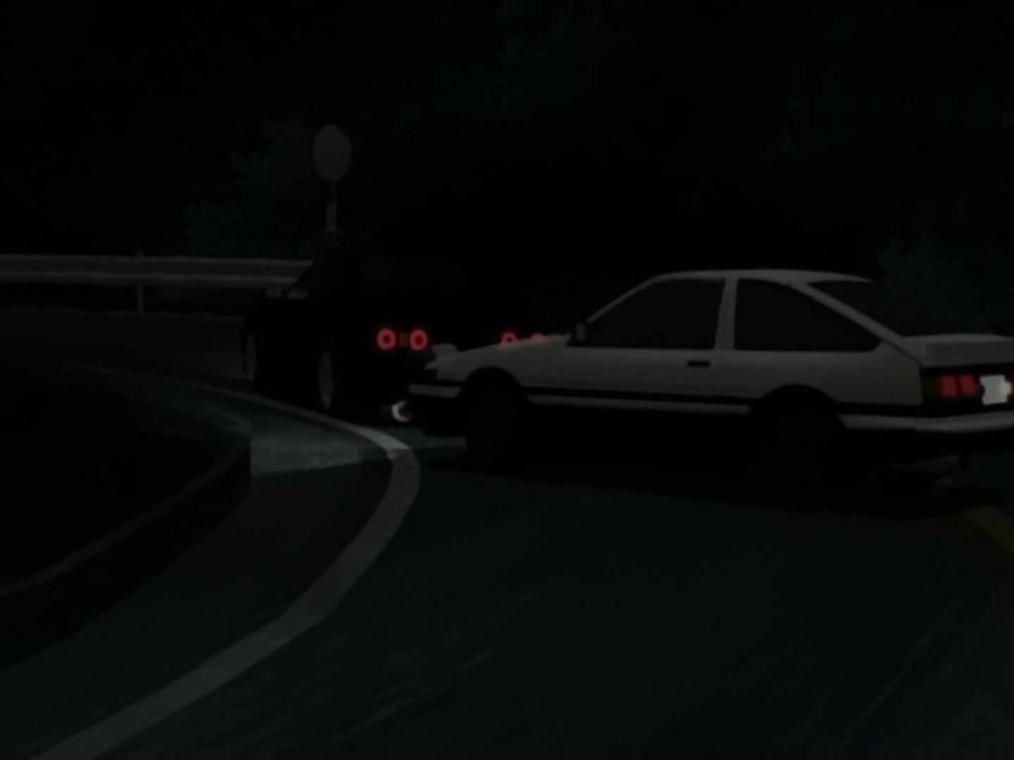 Initial D Ep 10: The 5 Consecutive Hairpins @ 04:10