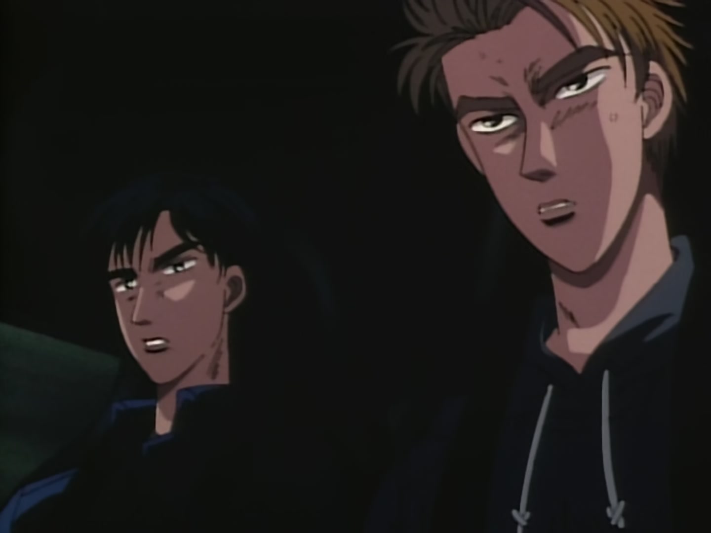 Initial D Ep 10: The 5 Consecutive Hairpins @ 05:03