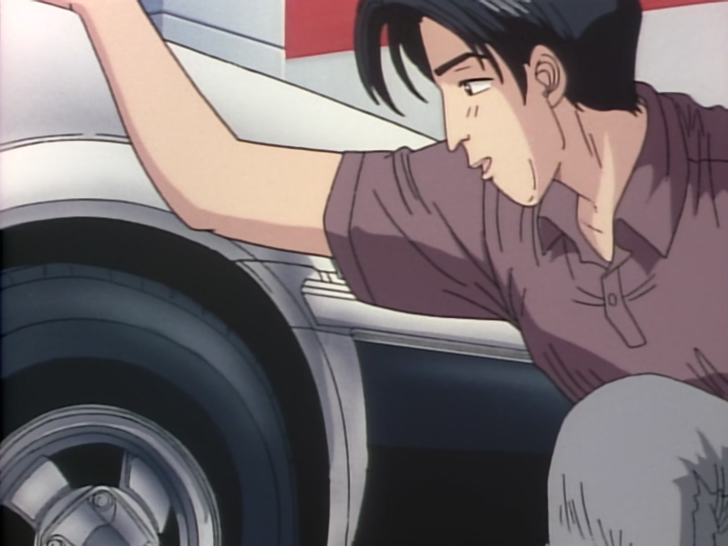Initial D Ep 10: The 5 Consecutive Hairpins @ 13:28