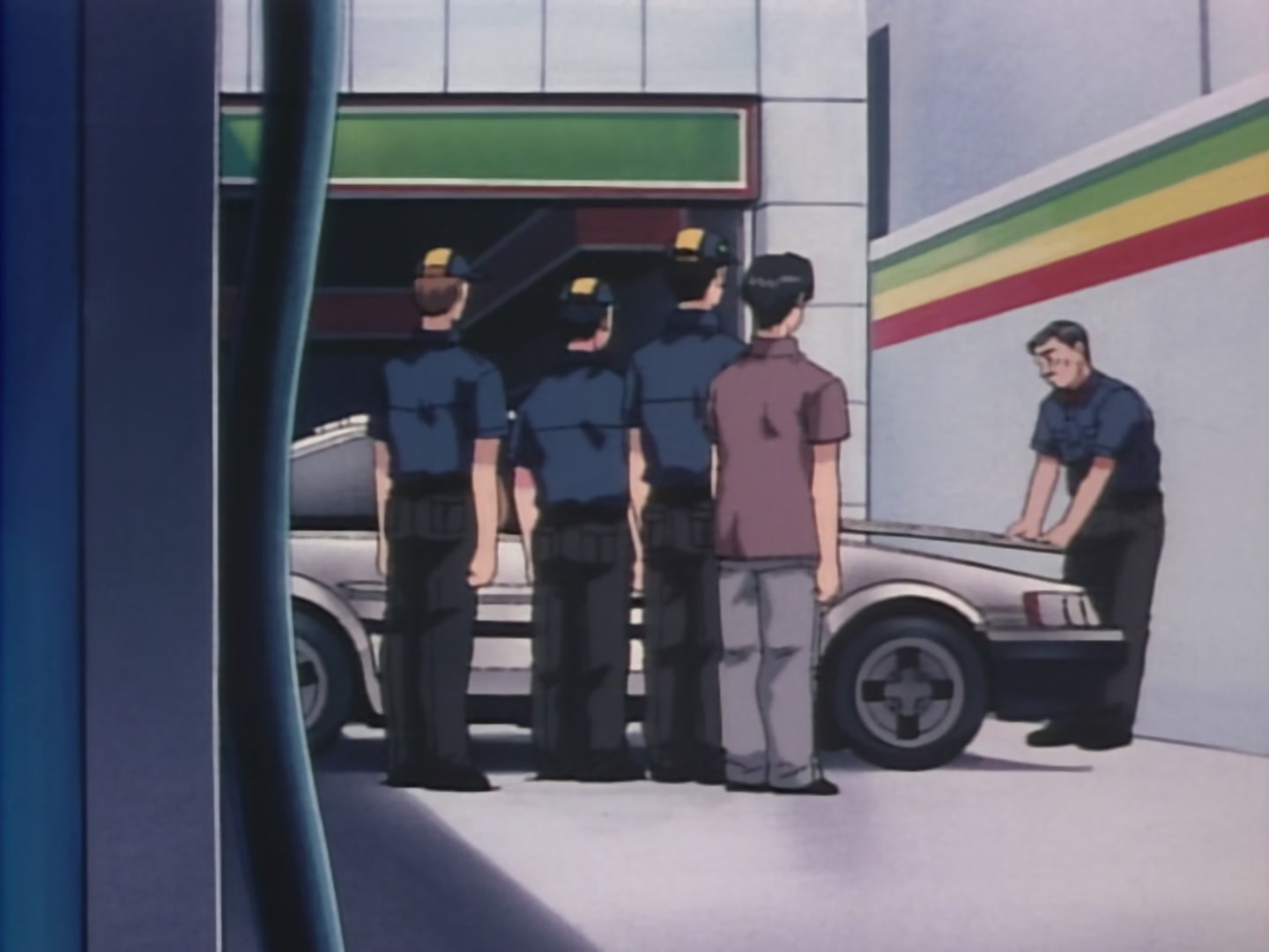 Initial D Ep 10: The 5 Consecutive Hairpins @ 14:22