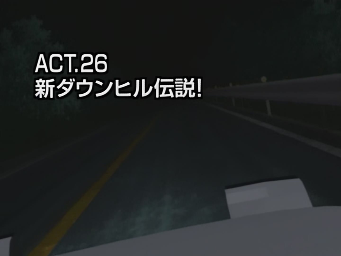 Initial D Ep 26: The New Downhill Legend @ 02:32