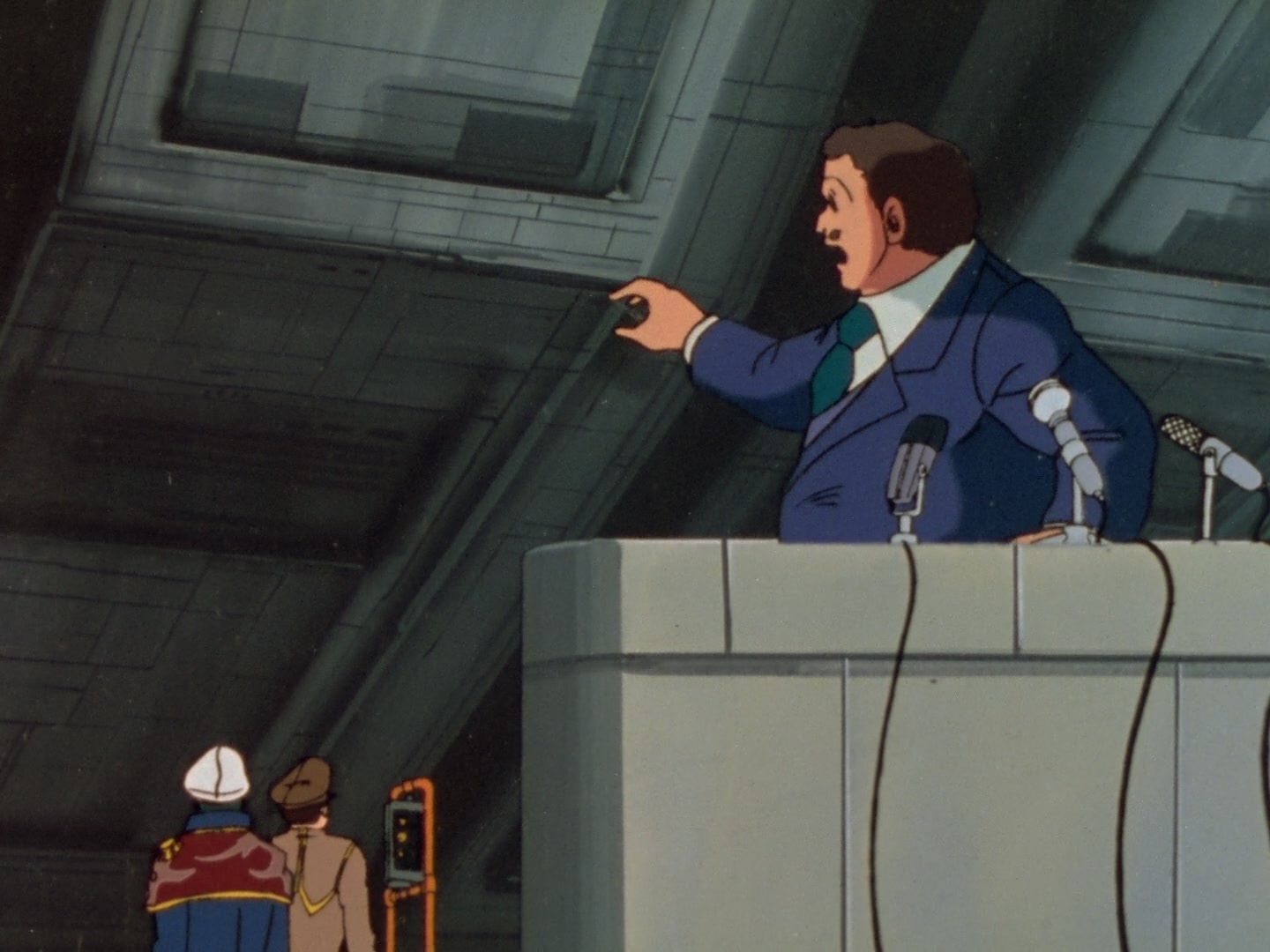 Super Dimension Fortress Macross — Ep 1: Booby Trap @ 12:17