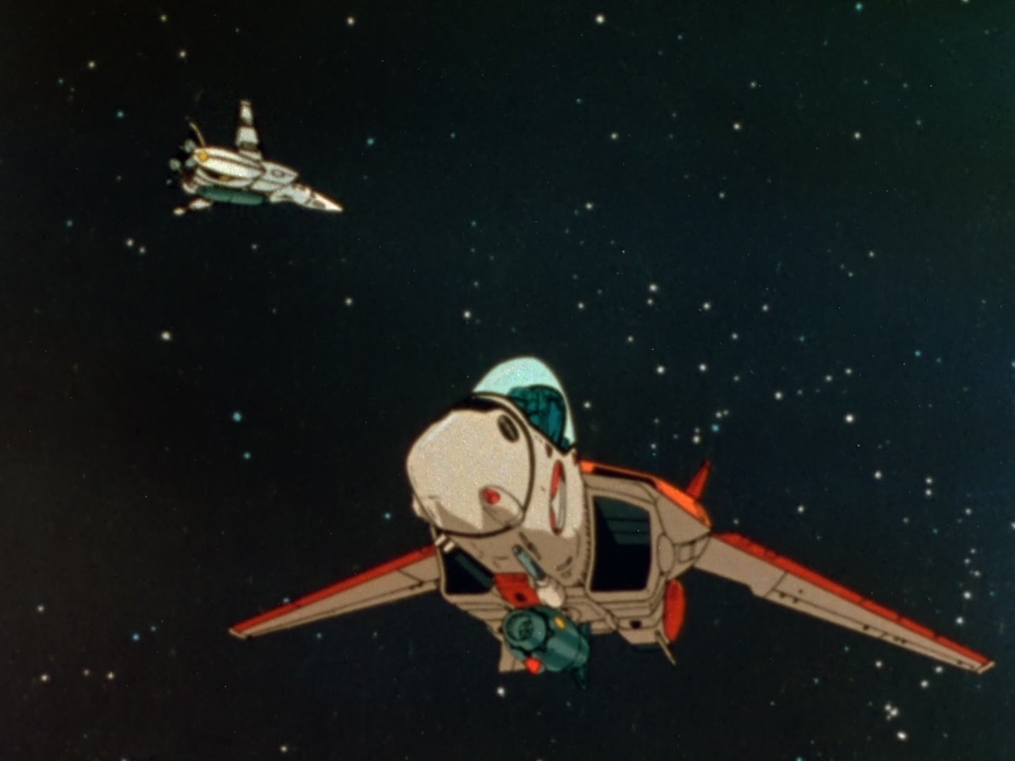 Super Dimension Fortress Macross — Ep 1: Booby Trap @ 12:31