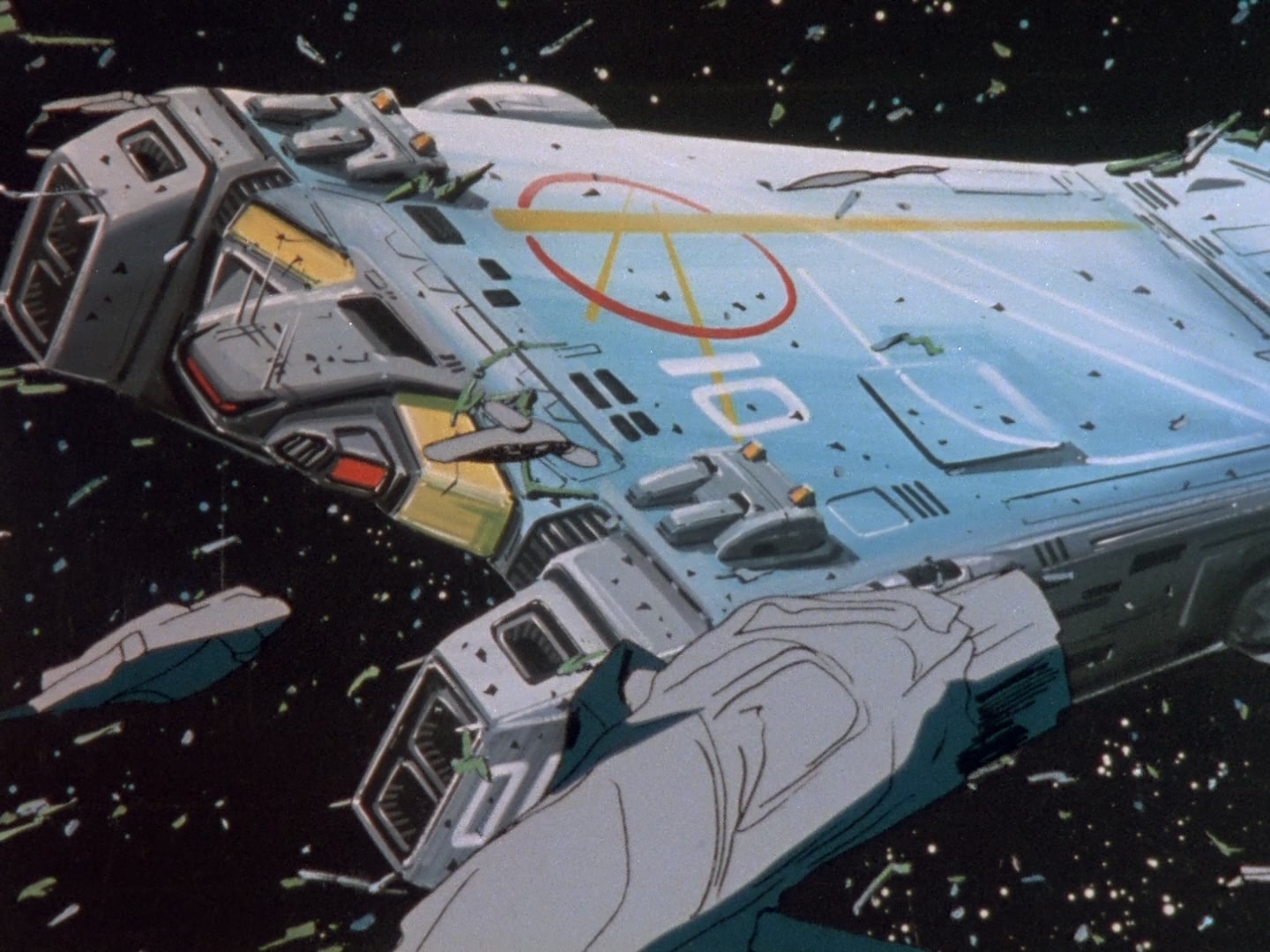 Super Dimension Fortress Macross — Ep 1: Booby Trap @ 17:05