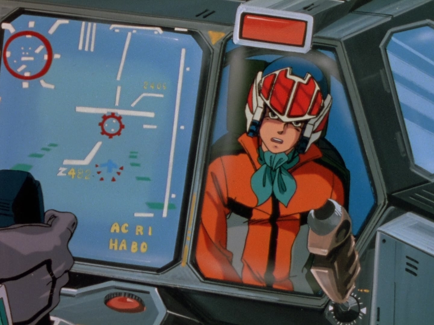 Super Dimension Fortress Macross — Ep 1: Booby Trap @ 21:10