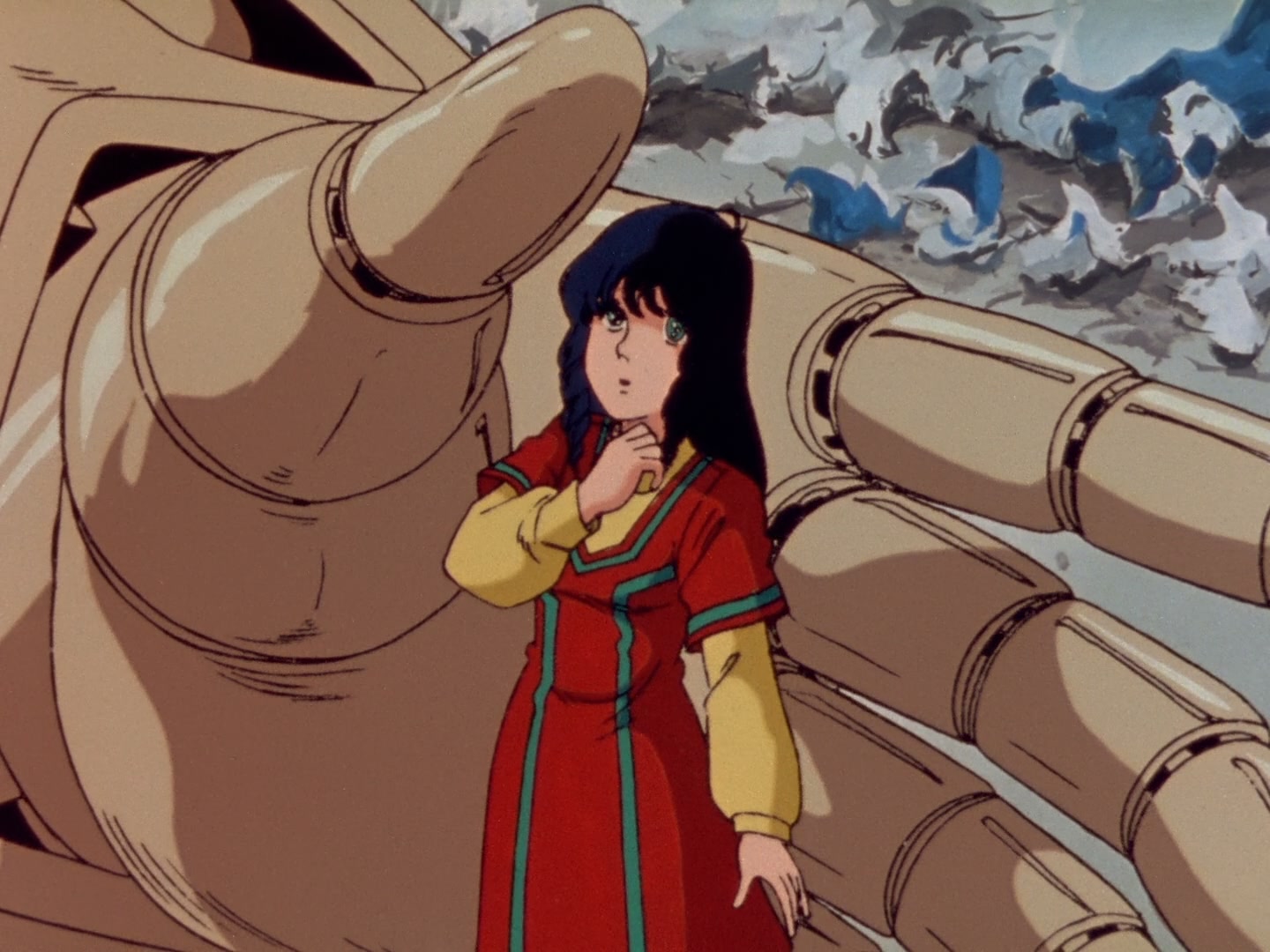 Super Dimension Fortress Macross — Ep 1: Booby Trap @ 23:49