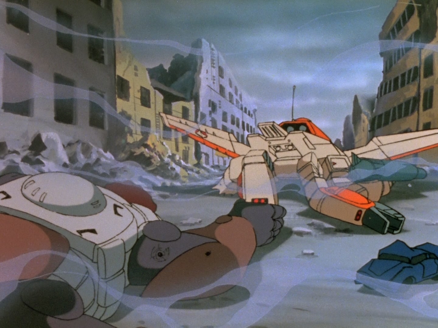 Super Dimension Fortress Macross Ep 3: Space Fold @ 04:15