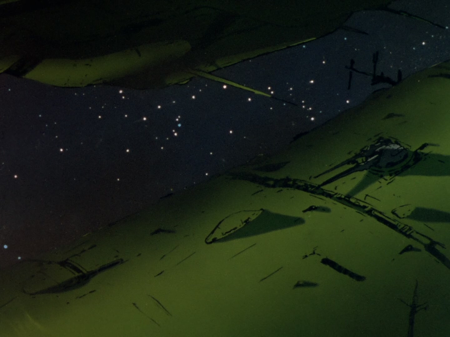 Super Dimension Fortress Macross Ep 3: Space Fold @ 10:02