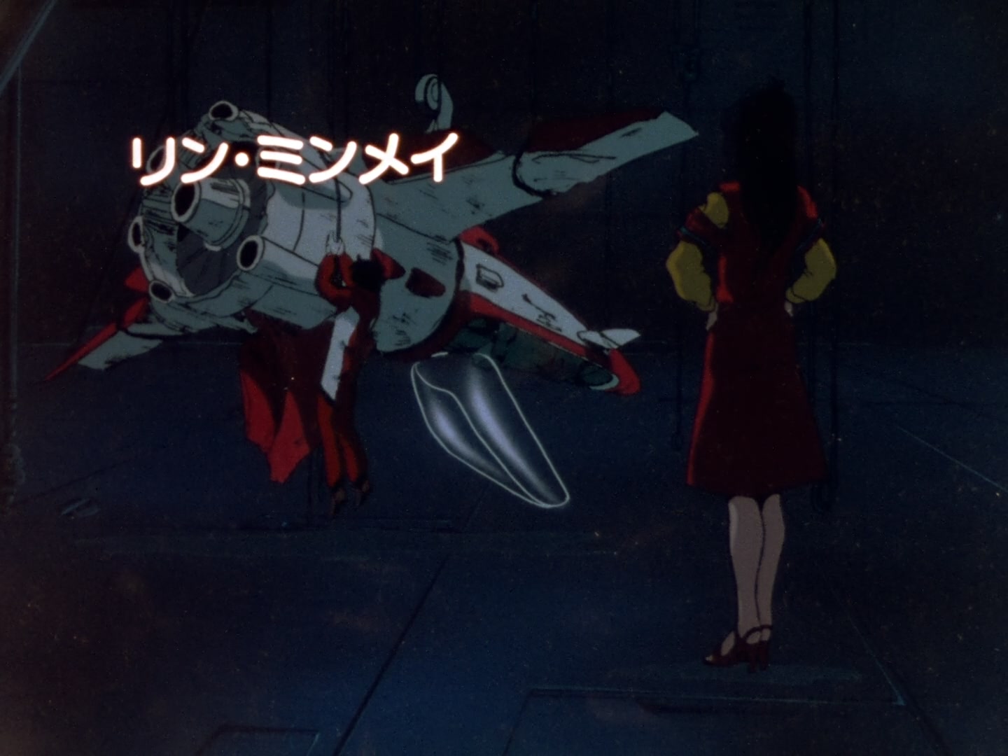 Super Dimension Fortress Macross Ep 4: Lynn Minmay @ 02:50