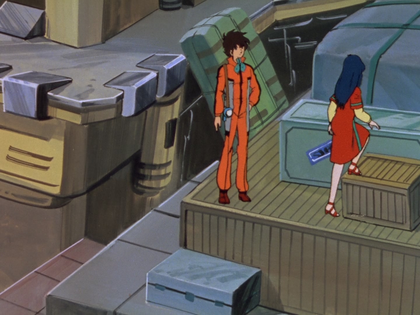 Super Dimension Fortress Macross Ep 4: Lynn Minmay @ 05:39