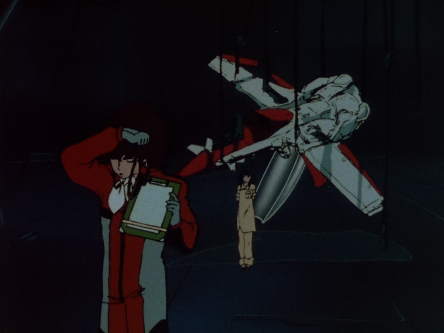 Super Dimension Fortress Macross Ep 4: Lynn Minmay @ 12:27