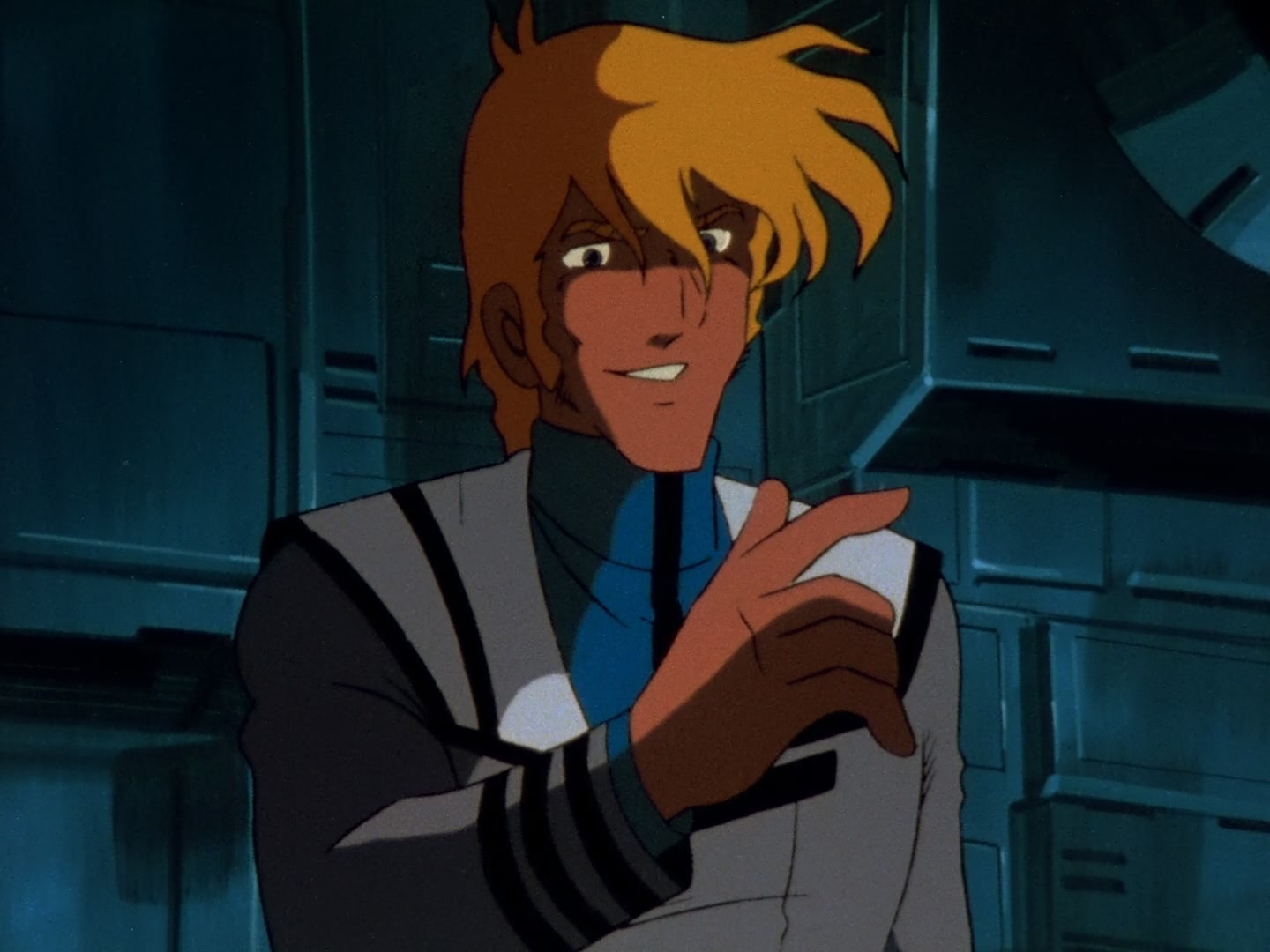 Super Dimension Fortress Macross Ep 5: Transformation @ 08:45