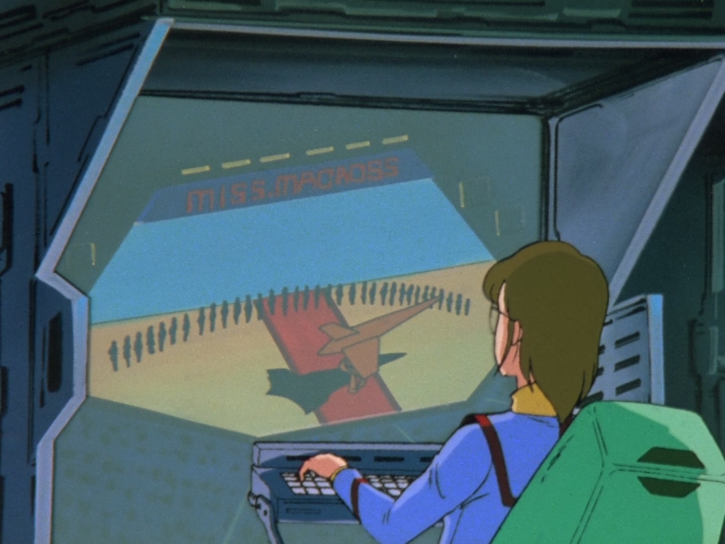 Super Dimension Fortress Macross Ep 9: Miss Macross @ 08:17