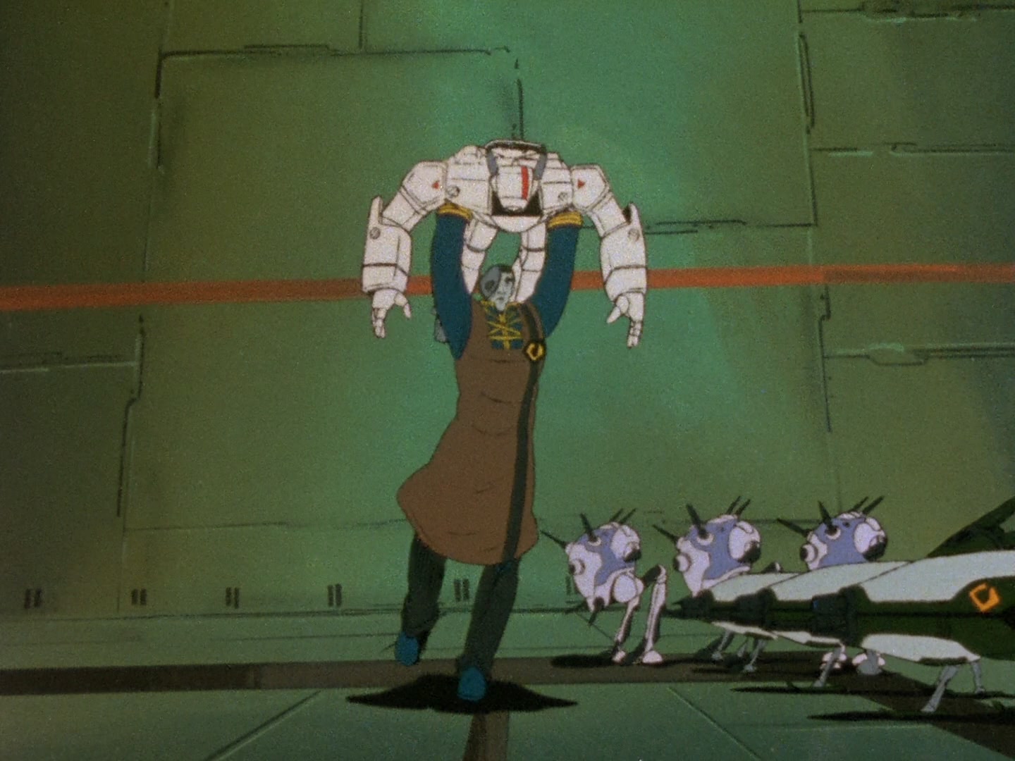 Super Dimension Fortress Macross Ep 11: First Contact @ 02:42