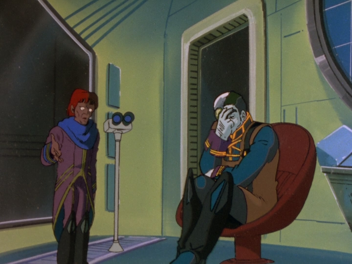 Super Dimension Fortress Macross Ep 11: First Contact @ 05:29