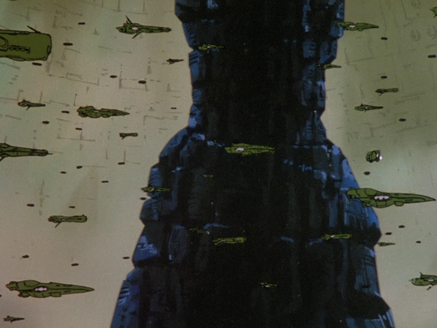 Super Dimension Fortress Macross Ep 11: First Contact @ 13:34