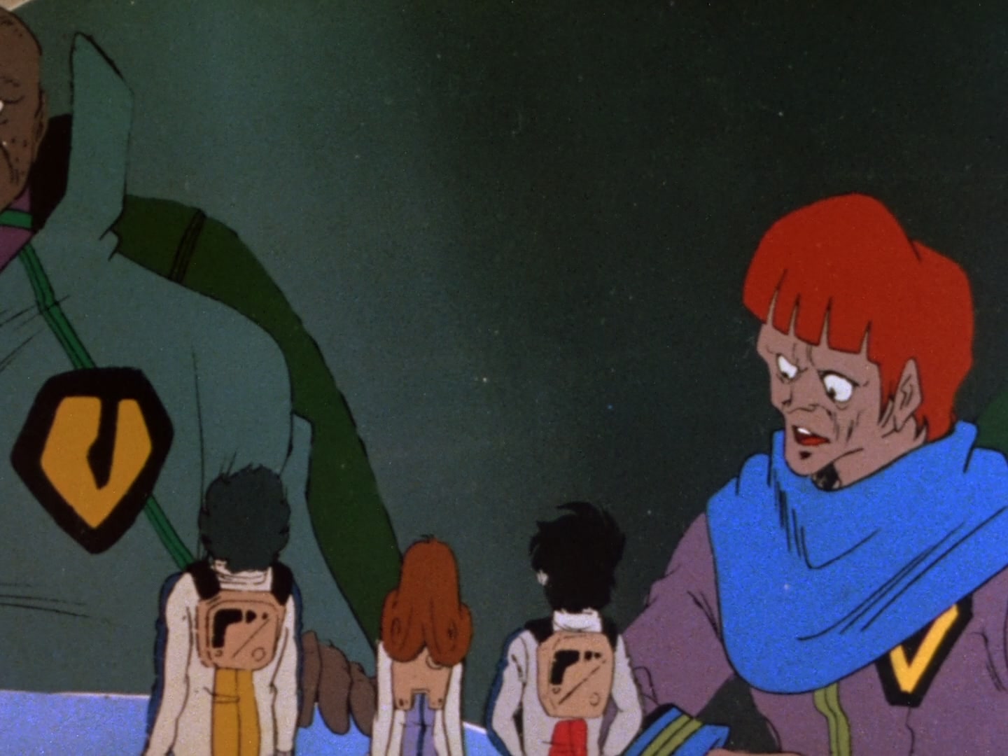 Super Dimension Fortress Macross Ep 11: First Contact @ 14:45