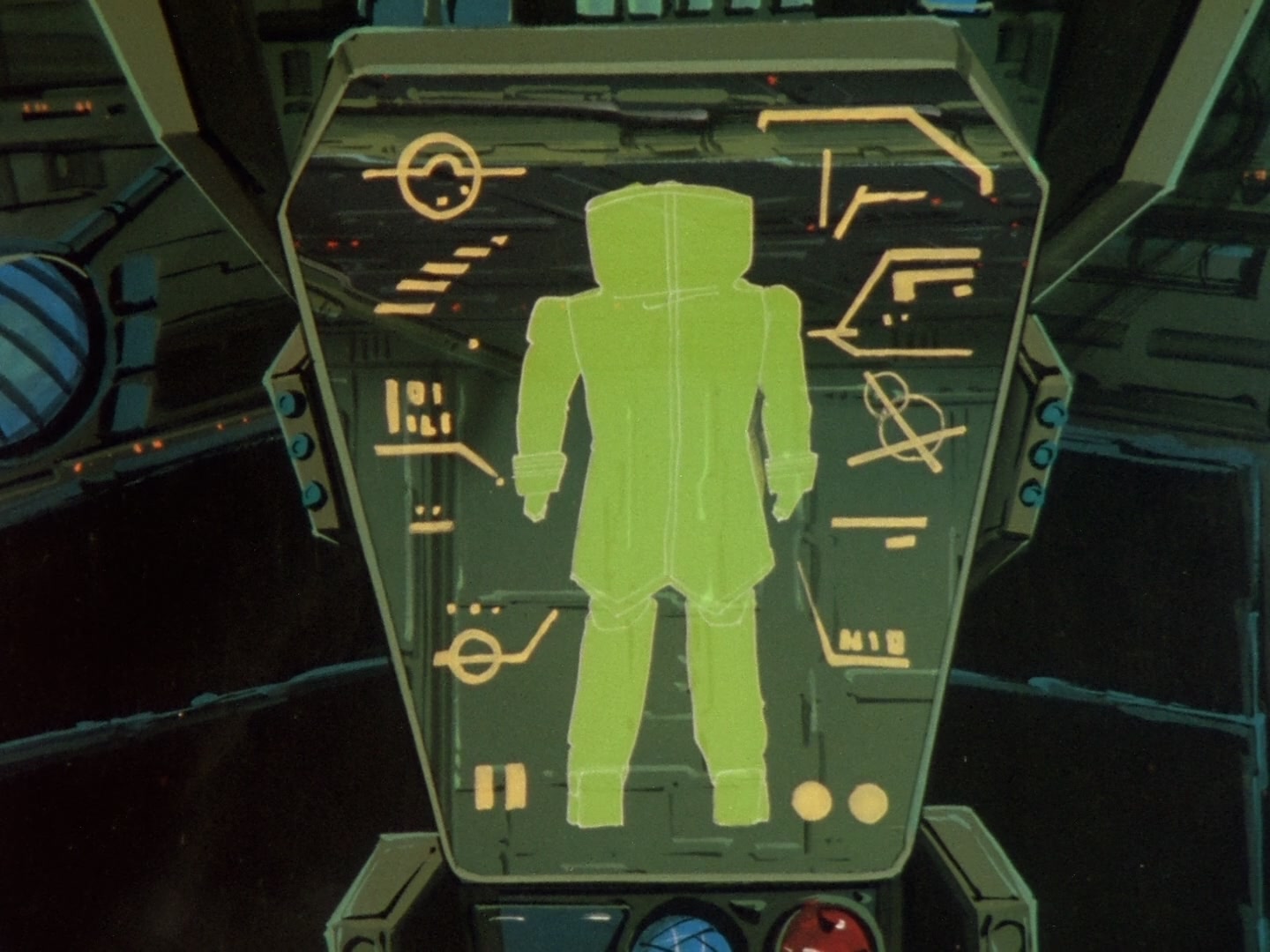 Super Dimension Fortress Macross Ep 11: First Contact @ 15:20