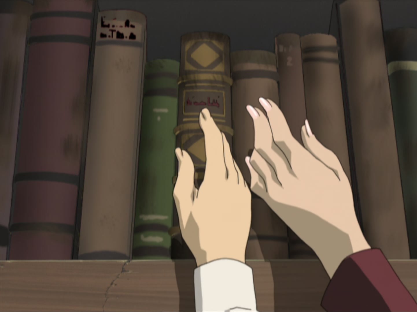 Read or Die — Ep 1: Yomiko Readman, The "Paper" @ 06:21