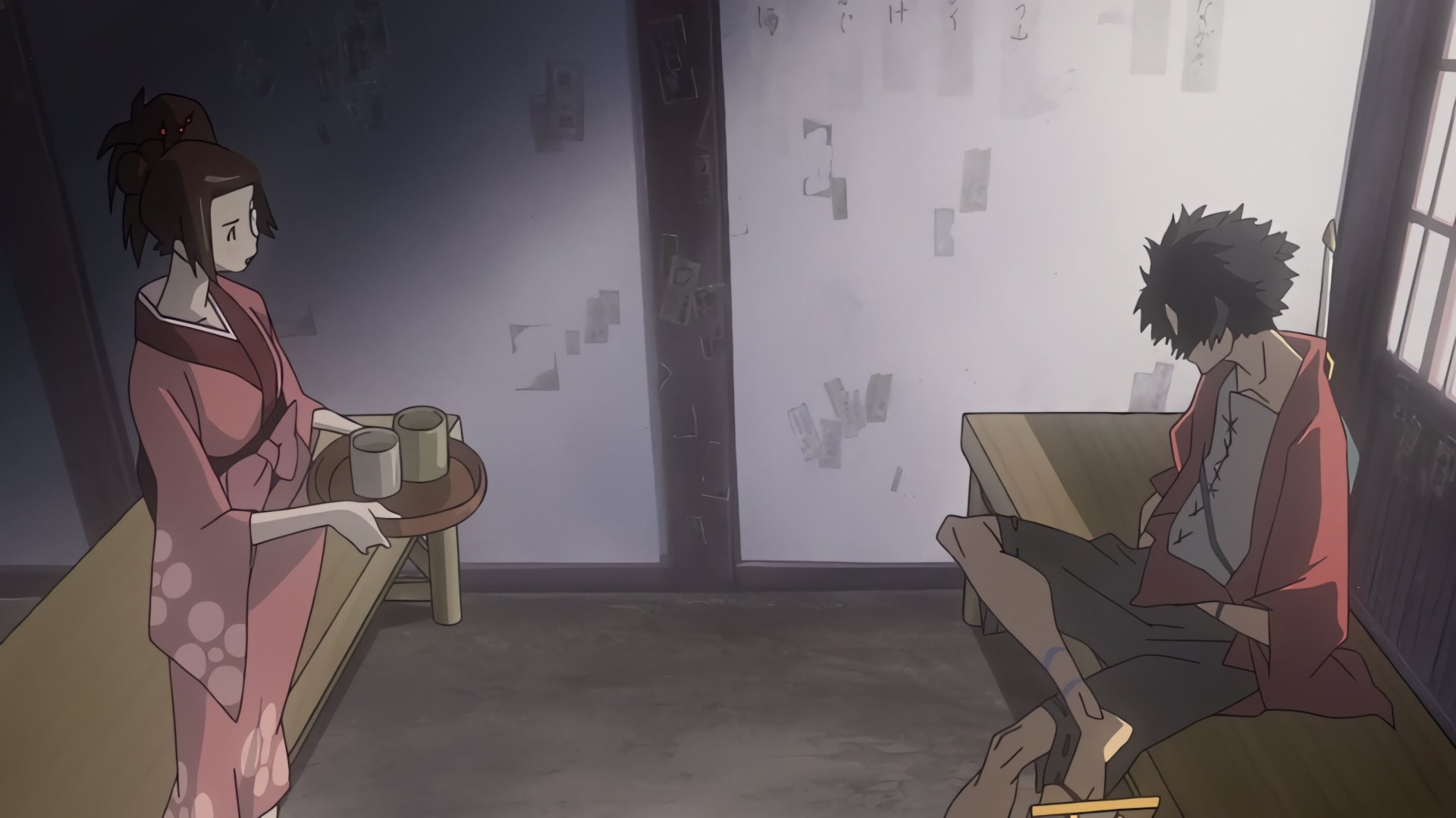 Samurai Champloo — Ep 1: Tempestuous Temperaments @ 05:01