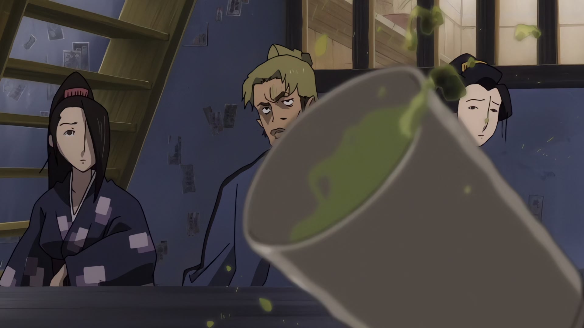 Samurai Champloo — Ep 1: Tempestuous Temperaments @ 05:31