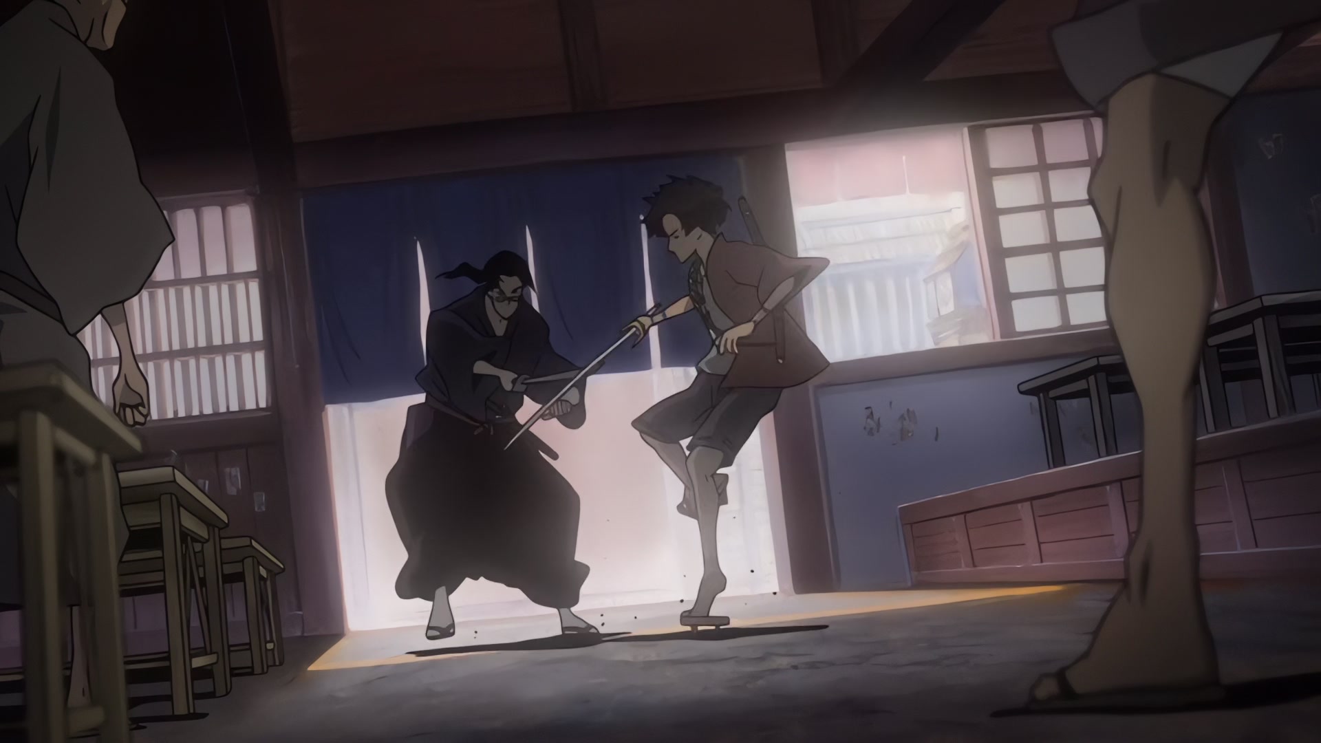 Samurai Champloo — Ep 1: Tempestuous Temperaments @ 11:13